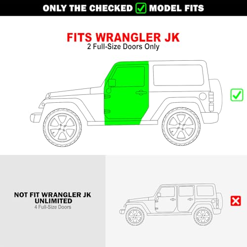 Estribos laterales Tuxtreme de acero inoxidable para Jeep miniatura 6