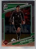 2021-22 Donruss Road to Qatar Optic #90 Edson Alvarez Mexico Official FIFA Soccer/Futbol Trading Card in Raw (NM or Better) Condition