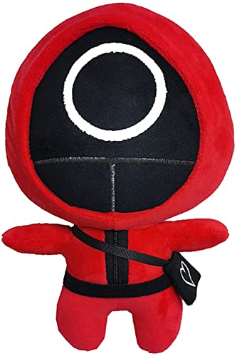 Dentifine 9.5 Inch Squid Plush Doll 2021 Video Game Masked Man Doll Collection Gift Accessories, Colección De Figuras De Hombre Enmascarado, Adornos De Regalo #TOP4