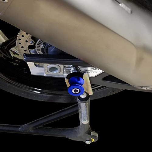 6Mm M6 X 1.5 Motorcycle Swing Arm Sliders Spools 2Pcs Cnc Swing Arm Stand Screw Compatible With Yzf-R3 2015-2019 Yzf-R1 1998-2017 Yzf-R6 1999-2017 #TOP3