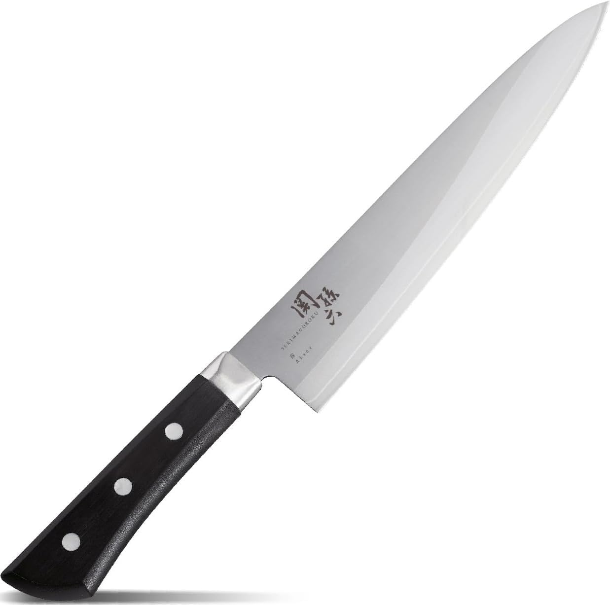 KAI AE2908 Gyuto Knife Seki Magoroku Akane 8.3 inches (210 mm), Made in Japan, Dishwasher Safe, Easy Care
