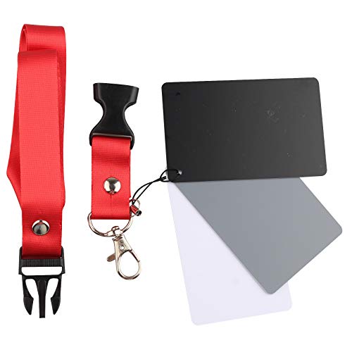 Jopto Grey Card for Manual White Balance and Exposure Metering Card Photography Card 18% Exposure Custom Calibration Camera Checker Video - Image 3