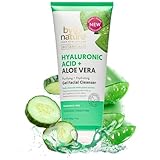 By Nature Hyaluronic Acid + Aloe Vera Facial Cleanser to Hydrate & Brighten Your Skin - Skincare from New Zealand - Premium Face Cleanser - 7oz