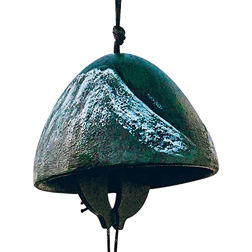 Db11 Japanese Souvenir Castiron Bells Chimes Summer Inspired Poem Gift Decoration Home Decor Miscellaneous Goods Bell Wind Bells, Green #TOP30