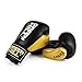 GREEN HILL VICTORY GUANTI DA BOXE GUANTONI PUGILATO PELLE GIALLO ROSSI GREENHILL (10 oz, Nero)