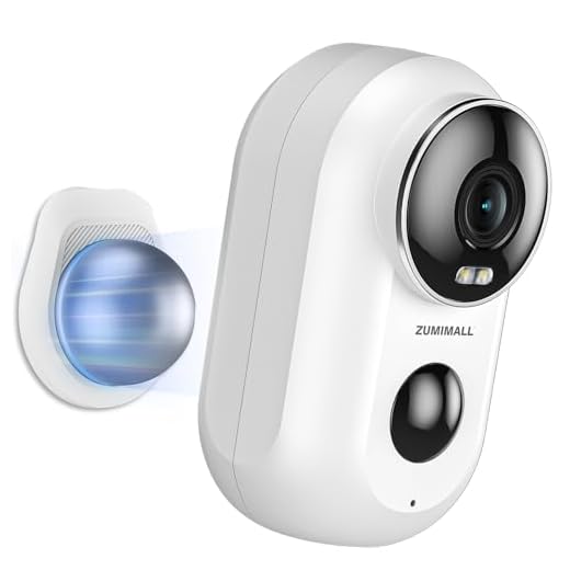 ZUMIMALL Wireless Security Camera with Night Vision