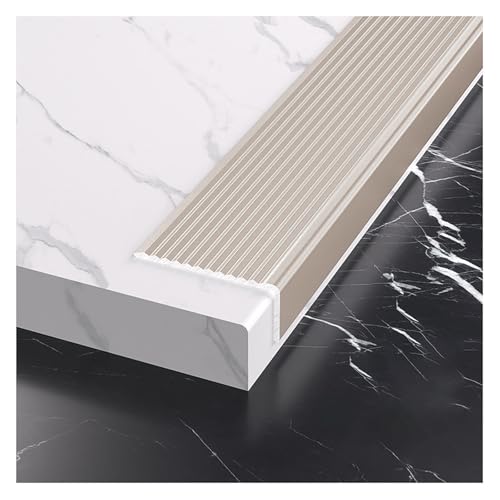 Carpet Transition Strip, Aluminum Alloy Carpet to Tile/Wood Transition, Anti-Slip & Waterproof, Easy Peel & Stick Installation, Ideal for Doorways, Stairs & Uneven Floors(Purple,0.8 * 1.6in)