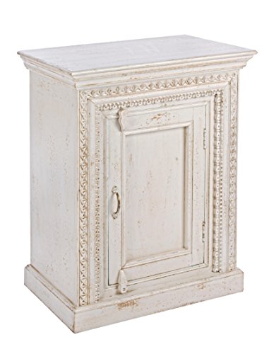 BIZZOTTO Sarita Mobiletto, Legno, Bianco, 55x38x76...