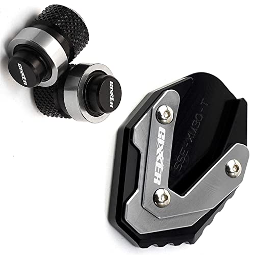 Béquille latérale Suzuki Gixxer SF 250 150 125 extension et bouchons