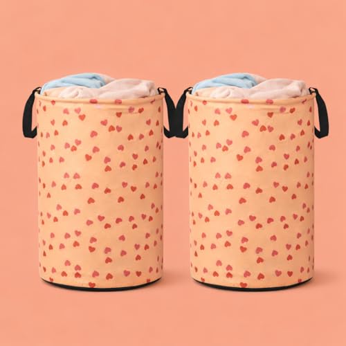 Image of Laundry Bag /Laundry Basket /Clothes Storage Box /Storage Basket /Storage Bag, 48L (Brown-2)