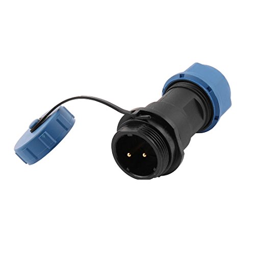 Aexit adaptador conector de aviación 2 polos SP1711/P miniatura 3