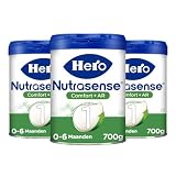 Hero Nutrasense Comfort+ AR Zuigelingenvoeding 1 (0-6 Maanden) - Flesvoeding - 3 x 700gr - Palmolievrij