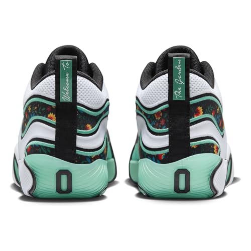 Tatum 3 Basketball Shoes (FZ6598-103, White/Kinetic Green/Black) Size 124