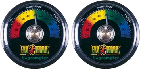 Exo Terra Exo Terra Analog Hygrometer (Pack of 2)