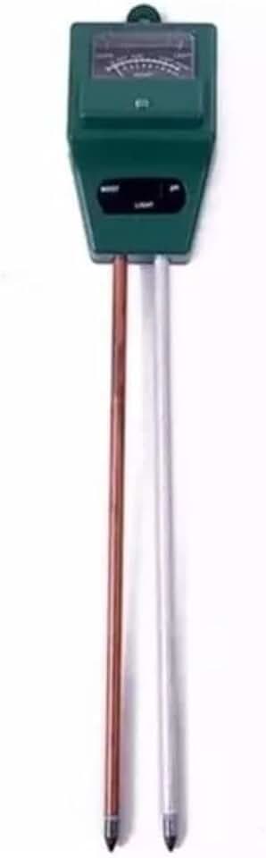 MEDIDOR DE PH, UMIDADE E LUMINOSIDADE DE SOLO 3 EM 1