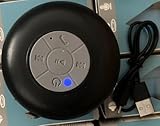 Hands-Free Bluetooth, iPhone, Android, Waterproof Wireless subwoofer, Shower Speaker, Water Resistant Suction Cup, Built-in Mic, Gifts for Kids, Speaker for Tablet, Bathroom, Kitchen, Hands Free