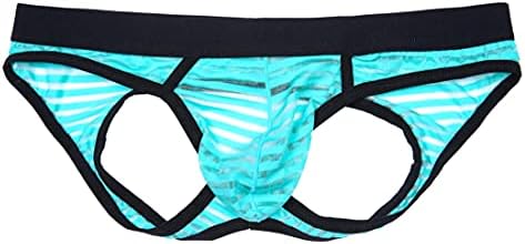 4UFIT Men's Sexy Jockstrap Athletic Supporters Underwear, Mesh Jockstraps for Men Green