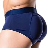 ButtboosterLLC.com Briefs Men's Padded Enhancing Spandex Underwear Ssb Navy Blue Small