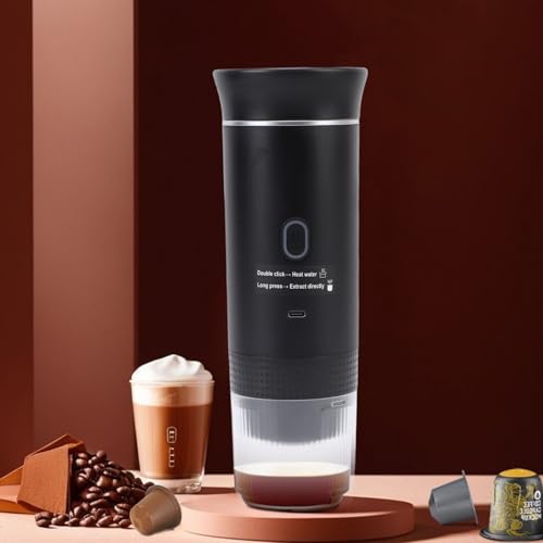 Cafetera portátil con bomba de alta presión 120 mL miniatura 4