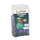 GloFish Aquarium Sand 5 Pounds, Black with Highlights, Complements Tanks and Décor, (AQ-78485)