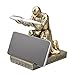 CYXStar Windbreaker Soldier Knight Pen Holder Personalized Desk Accessory, Mobile Phone & Gaming Controller Holder, Device Stand Gift for Medieval Enthusiasts (Bronze)