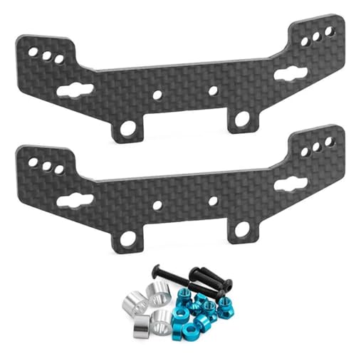 Compatible With Tamiya For TT02 TT02R 1/10 RC �J�[�A�b�v�O���[�h�p�[�c�ƌ݊����t�����g���A�J�[�{���t�@�C�o�[�p�^�[�������O�V���b�N�^���[ 65 �~�����[�g�� 70 �p�[�c RC�J�[