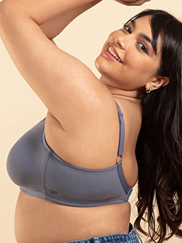 Image of NYKD NYB105 Wirefree Cotton No Sweat Breast Seperating Non-Padded Full Coverage Bra for Women (Available in Plus Size)