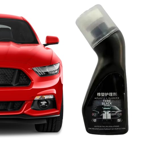 Car Rubber Seal Restorer - 100ml Long Lasting Quick Detailing, Rubber Conditioner for Vehicle Truck Convertible, Protects Garage Home Underseat Ceiling Board Components | Easy Application Automotive M