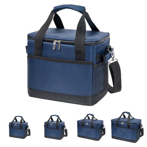 LightRiseクーラーボックス大容量10L 18L 35L 68L 保冷/温水折りたたみ式軽量柔らかい手提げバッグとしてもショルダーバッグとしても持ち運べる お弁当収納バッグ クーラーバッグ ピクニック 運動会 通勤に最適キャンプ、お花見、バーベキュー