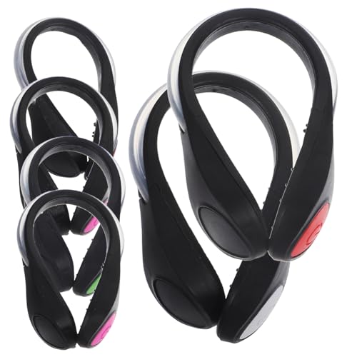 ARTSEWPLY 6Pcs Clip LED Shoe Lights for Night Running Safety Water Resistant Lightweight Modes for Runners Cyclists Joggers and Walkers