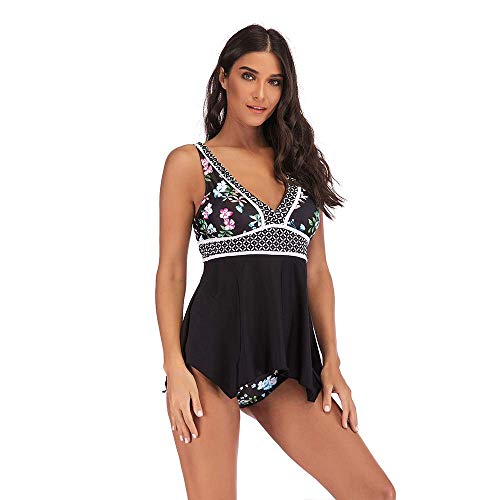 Maillot de bain bikini triangle fendu plus size 3XL pour femmes - 4