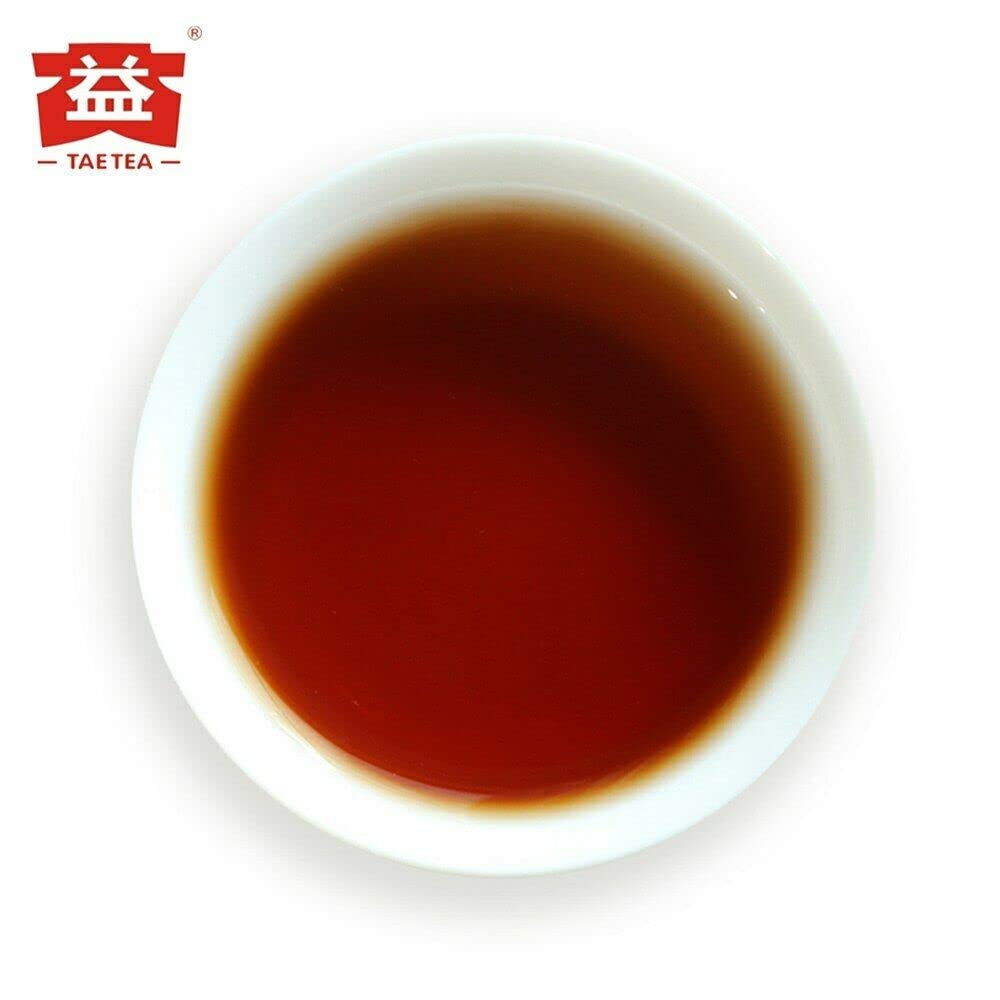 Té chino 7452 Chi Tse Beeng 1901 Shu Puer Tea 2019 TAETEA Puerh maduro 357g