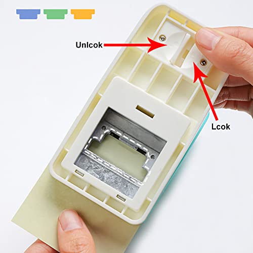 Tab Punch Diy Index Tabs Puncher Tag Punch Paper Punch For Scrapbooking, Journaling Tabs, Bible Tabs, Book Tabs, Planner Inserts And More Projects (Tab Punch) #TOP5
