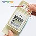 KW-triO Tab Punch DIY Index Tabs Puncher Tag Punch Paper Punch for Scrapbooking, Journaling Tabs, Bible Tabs, Book Tabs, Planner Inserts and More Projects (Tab Punch), Cyan