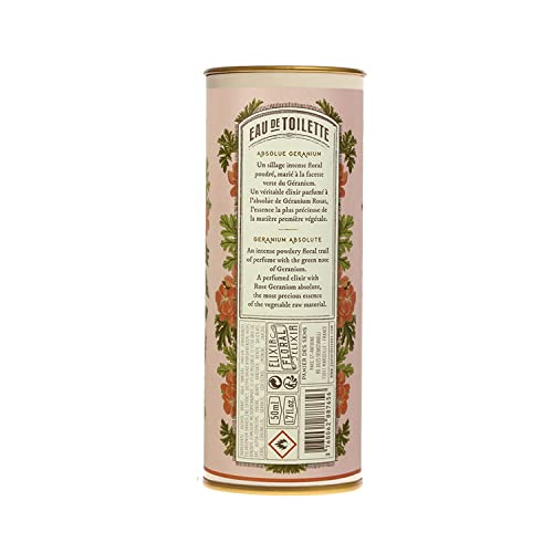 Panier Des Sens Eau De Toilette, Perfume For Women, Fragrance Geranium - Made In Provence - 1.7Floz/50Ml #TOP6