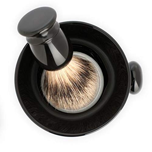 Creuset de rasage MÜHLE en porcelaine noire routine barbe - 4