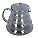 Caffettiera manuale, decorazione caffettiera antideflagrante elettroplaccata grigia resistente al calore per negozio(#2)