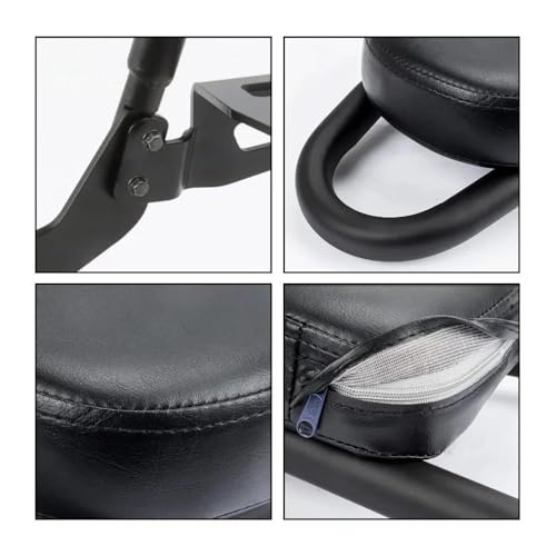 Dossier moto avec porte-bagages robuste pour Star XVS950 et Bolt - 6