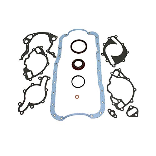 Image of DNJ LGS4113 Lower Gasket Set for 1985-2001 Ford, Lincoln, Mercury Bronco, Capri, Colony Park 5.0L V8 16V OHV 302cid