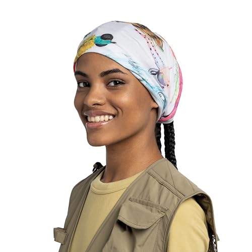 Image of BUFF CoolNet UV Neck Gaiter, UPF 50 Sun Protection, Breathable, Versatile, Quick Dry Face Mask, Fishing Designs, Adult Size