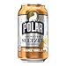 Polar 100% Natural Seltzer Water, Orange Vanilla 12 ounce cans , 2/12 Packs (orange vanilla)