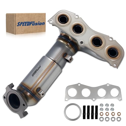 SPEEDFusion Front Catalytic Converter Compatible with 2007 2008 2009 Toyota Camry 2.4L L4 Catalytic Convertor Replacement 674480 (EPA Compliant)