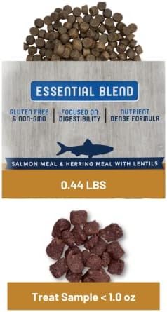 Team Dog Performance Dog Food & Treats Sample (Salmon Meal and Herring Meal, Essential 0.44lbs)