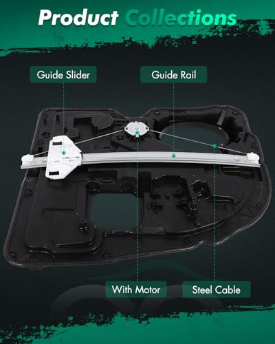 Image of SCITOO Power Window Regulator w /o Motor for Ram 1500 2011-2019
