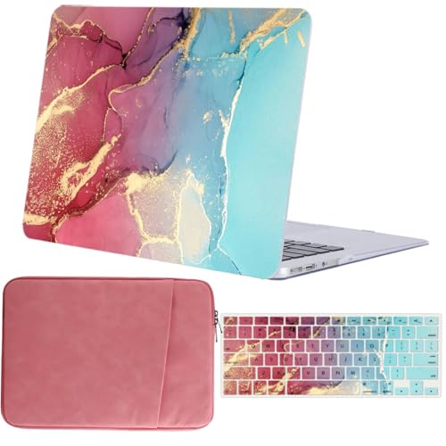 Funda para MacBook Air 13 A2337 M1抗摔壳 解决刮擦磨损的多件套防尘保护壳
