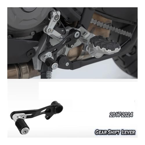 Levier vitesses réglable haut de gamme argent pour Multistrada V2 1260