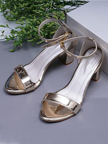 Image of Misto Women's and Girl's Formal Casual Suede Leather Block Heel Sandal
