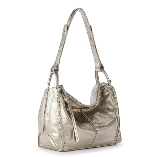 Image of The Sak Los Feliz Hobo Purse - Premium Large Leather Women's Handbag for Everyday & Travel - Durable Purse With Zipper Pocket