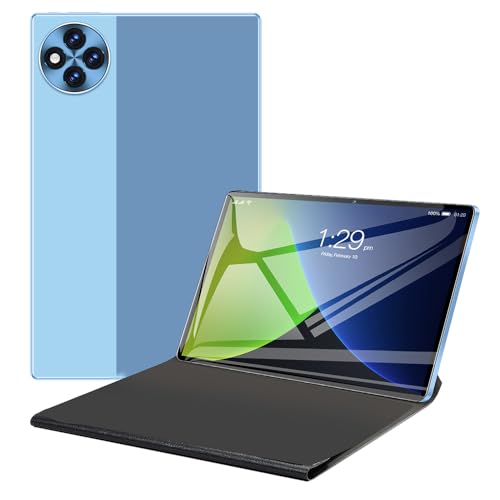 docooler Tablet 6 GB+128 GB 10,1 Pollici 1960 * 1080 High-Clear Android13 Chiamate 4G Processore 8-Core MT6797 Memoria espandibile da 128 GB GPS WiFi Connessione BT Batteria da 6000 mAh Tempo