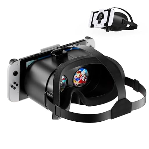 Gafas de Realidad Virtual Nintendo Switch con Lentes HD Ajustables y cómoda Diadema, Gafas Labo VR Kit de Gafas 3D para Accesorios Switch | Ya disponible en tu tienda friki favorita! En mundofriki.es!